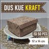 Dus Kue Bahan Kraft 12 x 14 Cm Isi 50 Dus Snack Craft Tempat Snack